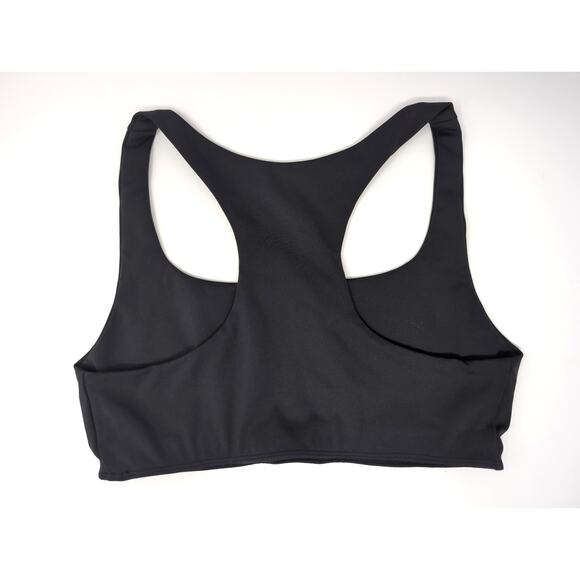 Reformation Gwen EcoMove Sports Bra Black Racerback Yoga Gym Workout Running - Picture 3 of 3